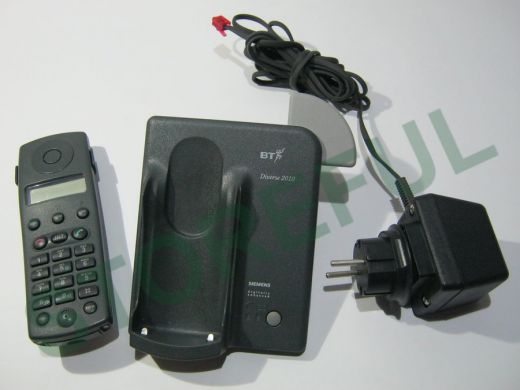 Телефон  Divers 2010  антрацит DECT