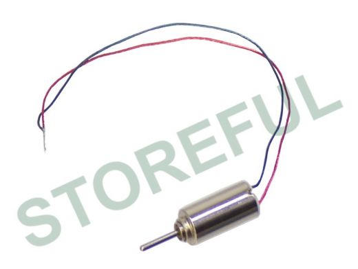 Двигатель 3,7V RC0408 (L/Dдвиг=8,8/4,1mm, L/Dвала=3,2/0,7mm, 60000об/м, 0,022А) для авиамоделей