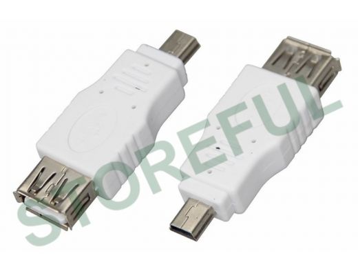 Переходник USB   (гн. USB А - mini шт. USB), REXANT