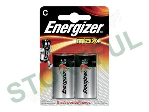 Батарейка (элемент питания) LR14  Energizer MAX BL-2 (цена за 1 элемент)