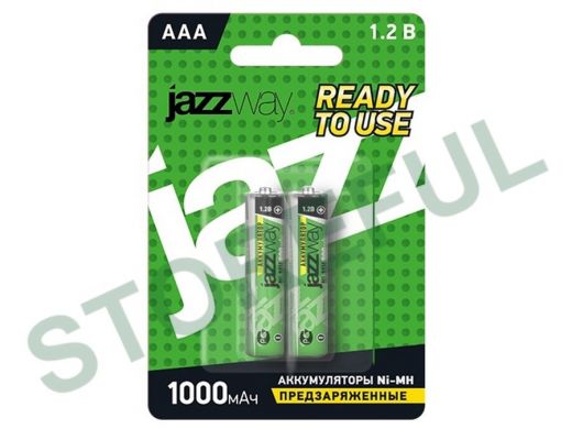 Аккумулятор  ААА 1000 mAh 1,2В  JAZZway Ni-Mh BL-2 (цена за 1 элемент)