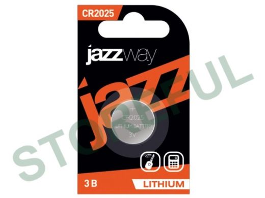 Элементы питания  CR2025  JAZZway, Bl-1