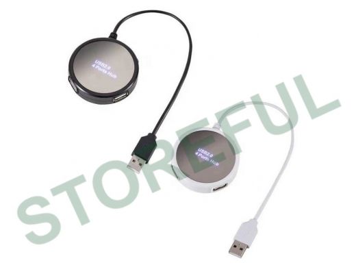 Концентратор USB на 4 порта (хаб, HUB) EZRA UH02 концентратор USB 2.0 (4 USB)