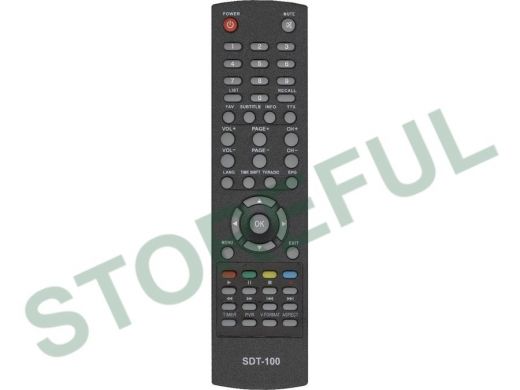 Пульт для Supra SDT-100 ic dvb-t2  цифровых ресиверов