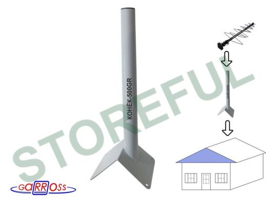 Кронштейн антенный на конёк крыши 