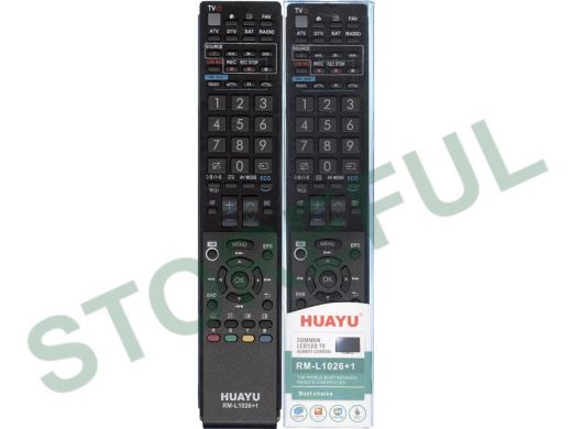 Телевиз. пульт HUAYU (for SHARP) RM-L1026  в корпусе GA841WJSA  универсальный для LCDTV