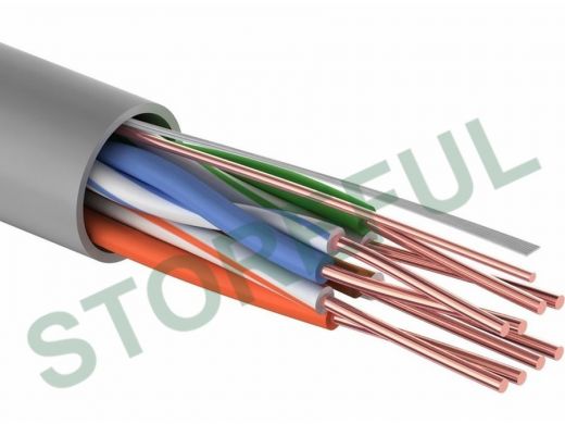 Кабель UTP  4PR  24AWG  CAT5e Cu  305м  REXANT 01-0043, цена за 1метр