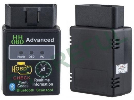 Модуль OBD "ABBIKUS-20996" OBD2, V1.5, Bluetooth беспроводная диагностика автомобиля смартфоном