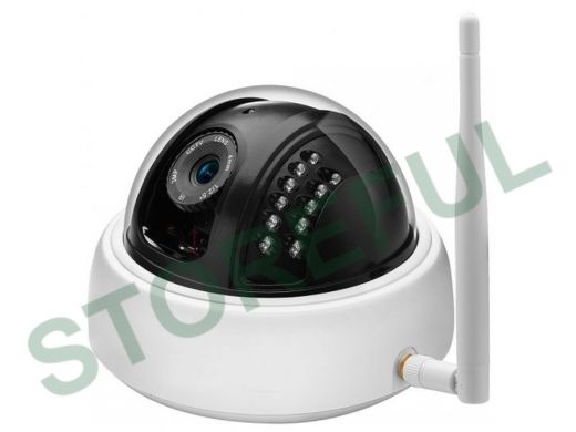 IP видеокамера купольная 2Mp с Wi-Fi  OT-VNI14 с ИК подсветкой, Android: CAM-HI, Computer: CMS