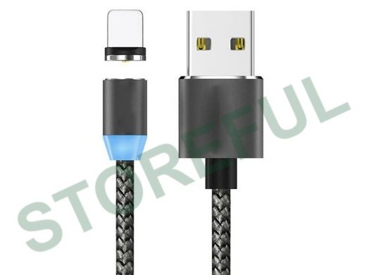 Шнур USB / Lightning (iPhone) Орбита OT-SMI08 1м  OT-SMl08, USB 2A магнитный