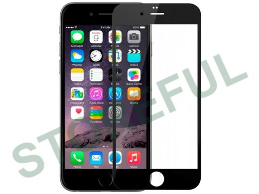 Стекло защитное iPhone  6P/6SP 2.5D BLACK