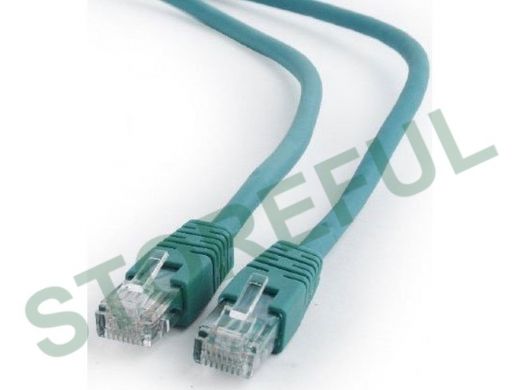 Патч-корд Cablexpert PP6U-0.5M/G кат.6, 0.5м, UTP литой, многожильный (зелёный) PP6U-0.5M/G