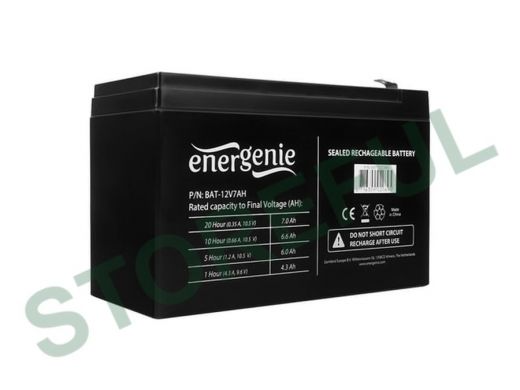 Аккумулятор  7 А/ч 12В для Источников Бесперебойного Питания Energenie BAT-12V7AH