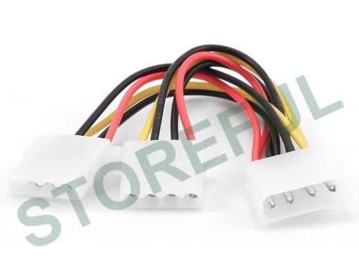 Разветвитель питания Cablexpert CC-PSU-1, Molex->2xMolex, для HDD CC-PSU-1