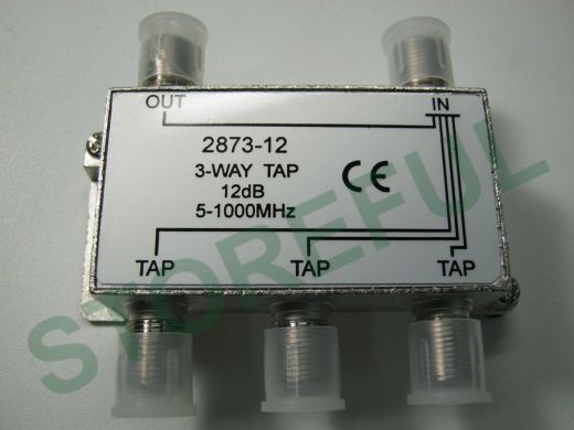 Ответвитель на 3 вых. 12db 2873/12   5-1000мГц