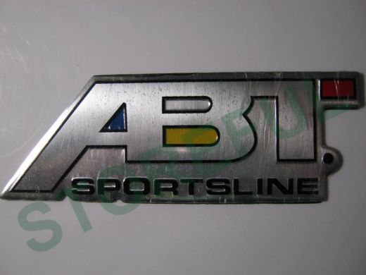 Наклейка ABT Sporta Line 13x4,5 см на двухстороннем скотче №8