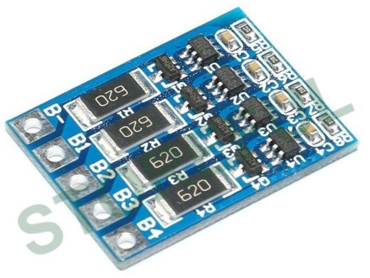 Плата балансировки для Li-ion батарей до 4-ячеек