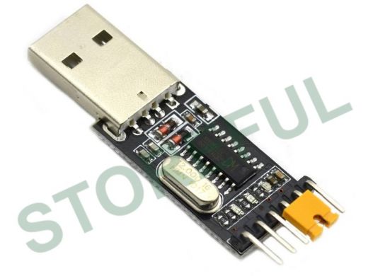 Преобразователь USB  UART на CH340, USB 2,2, 6pin