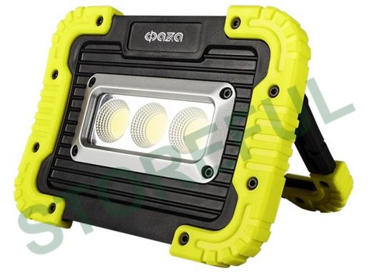 Фонарь кемпинговый  ФАZA  WL1-L6W-gn (черно-зелен) COB LED, 3 режима свечения, 4*AA