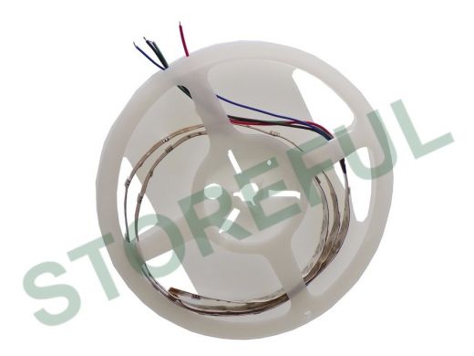 LED лента гибкая 10мм,  30 SMD-LED/метр, RGB (в бухте 5 м) (цена за 1м) (141-369)