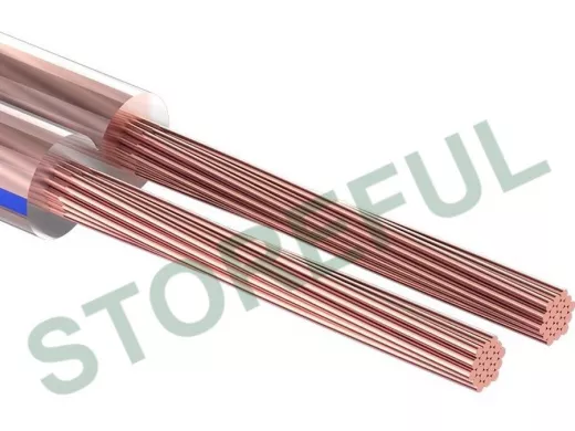 Кабель акустический прозрачный 2х2,0 мм.кв. Blue Line  100m  REXANT