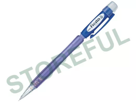 Карандаш механический (Япония) "Fiesta", корпус тонированный синий "BR-101531", ластик, 0,5 мм