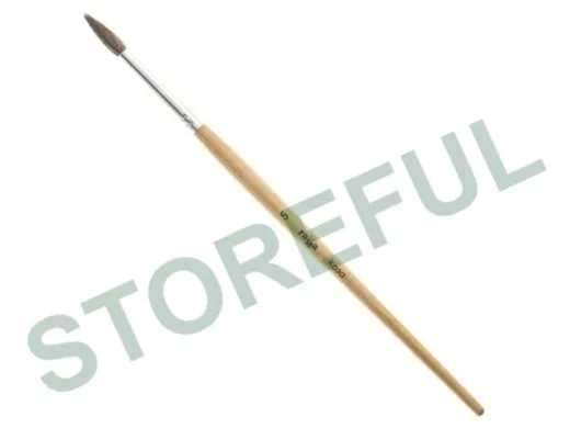 Кисть коза "BR-102459" (1 штука), круглая, №5, 280618.02.005