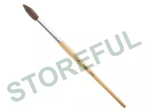 Кисть коза "BR-102461" (1 штука), круглая, №9