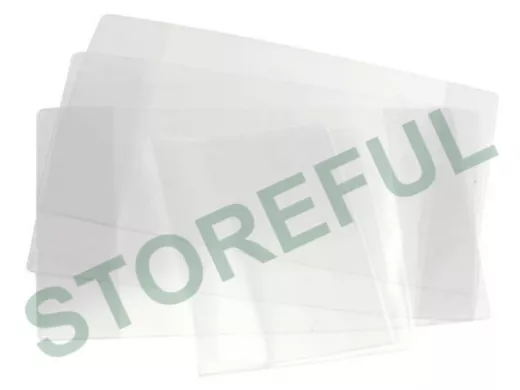 Обложка ПВХ для тетради и дневника "BR-102836", 110 мкм, 212х350 мм, прозрачная, 15.14