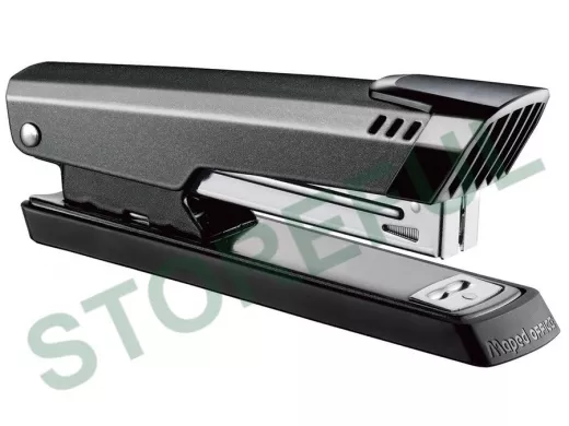 Степлер №24/6, 26/6 металлический "BR-105732" (Франция) "Start", до 25 листов, темно-серый
