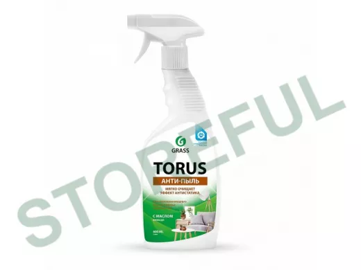 Очиститель-полироль для мебели "Torus" (флакон 600 мл)  GRASS