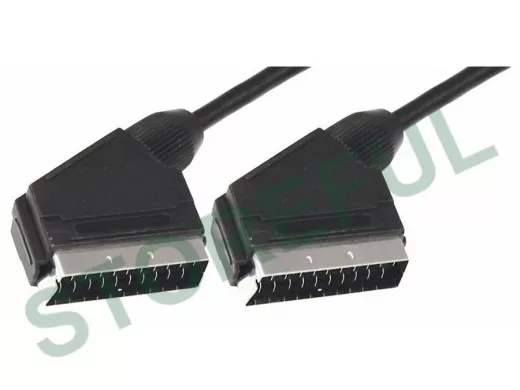 Шнур SCART шт - SCART шт 21pin  3М  (21pin) (GOLD)  REXANT