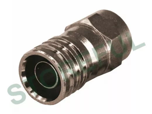 Штекер F-тип ОБЖИМНОЙ на кабель RG6 (тип 5)  (03-002-В) REXANT  диаметр 10,5мм