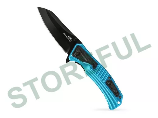 Нож складной 200 мм, EDC, лезвие 95 мм, кинжальное, сталь 420J2 "ABI-115415"