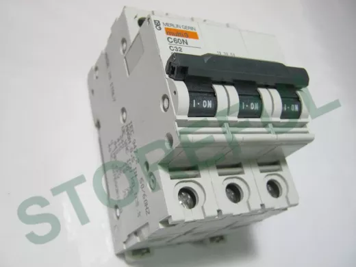 C32 автомат 32А 400В трёхфазный C60N multi9 MERLIN GERIN "Schneider Electric" 24353
