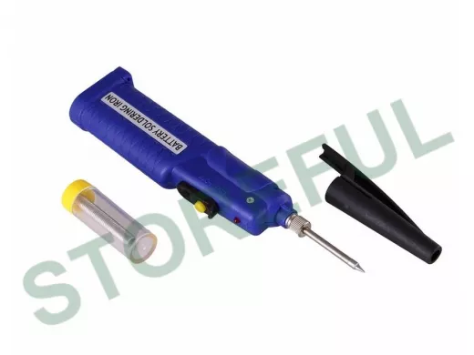 Паяльник  8Вт 4,5Вольт "PLK-12118" Мини (питание 3 батарейки AA)