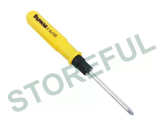 Отвертка 2 в 1 "Ермак"  6 х 100мм  (+-)  651-185 "перевёртыш" (эконом)