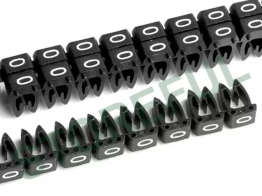 Маркировка кабеля  KE1 (0,751,5мм.кв.) "0" по 500шт (цена за 1шт),арт.517000