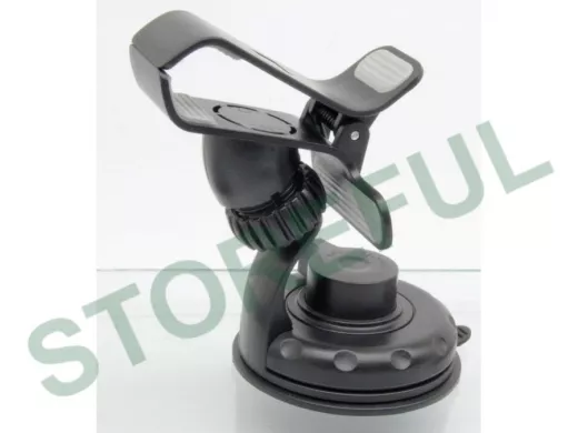 Автодержатель на присоске "ABI-KREP 124715"  "Прищепка" для смартфонов