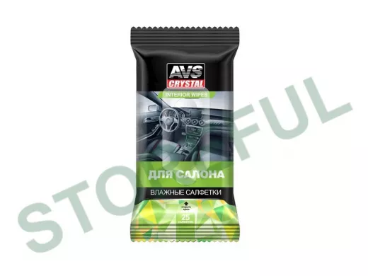 Влажные салфетки "Для Салона" 25 шт.AVS AVK-201