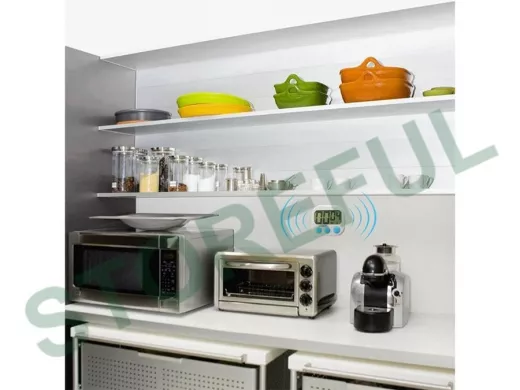 Таймер-секундомер белый "ABI-128413" для приготовления еды на кухне