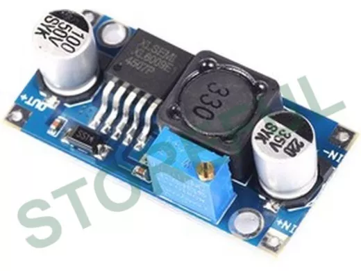 Модуль DC-DC повышающий вход 3,0-32V - вых. 5,0-35V, до 4А (на XL6009E1)  "BP-129319"