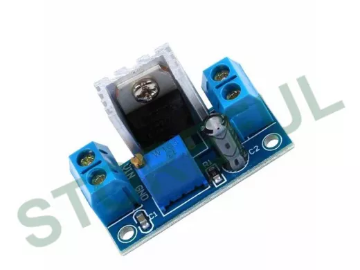 Модуль DC-DC понижающий вход 4,5-40V - вых. 1,2-37V, до 2А (на LM317)  98180  "BP-129331"