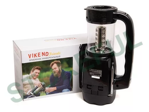 Радиоприемник "VIKEND FRIENDS" "RPR-13109", бат. 4*R20 , 220V, акб 1200мА/ч, USB, SD, 2 светод.фон.