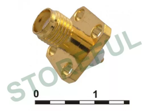 SMA-BJ2 gold Высокочастотные разъемы  РАЗЪЕМЫ