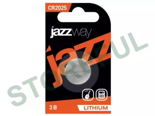 Элементы питания  CR2025  JAZZway, Bl-1
