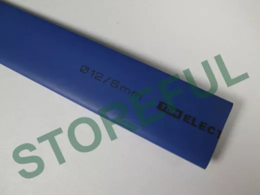 Термоусадка TDM ТУТнг 12/6 синяя 1м SQ0518-0227