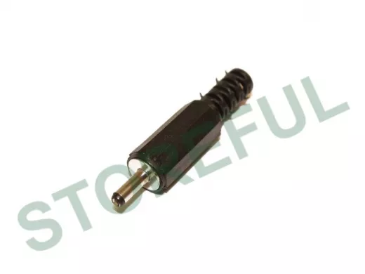 Штекер питания 1,0 х 3,0 х 9,5 мм пластик на кабель, 3-120