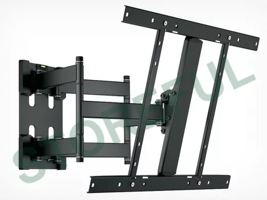 Кронштейн HOLDER LCD-SU6602-B чёрный цвет, 26"-60" (66-152 см) наклонный, нагрузка до 40 кг