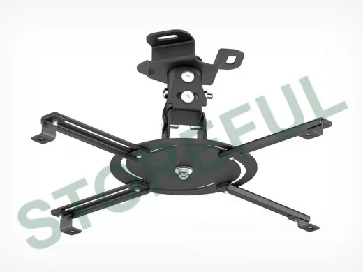 Кронштейн HOLDER PR-103-B чёрный цвет, потолочный кронштейн для проектора